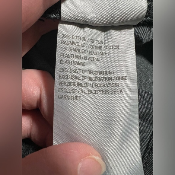 Quacker Factory Black Halloween Button Down Top 3X Stars Moons Witch Hats NWT - Picture 9 of 9